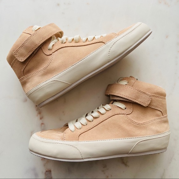 New Dolce Vita Blush Westly Suede high top Sneakers shoes - Picture 3 of 13